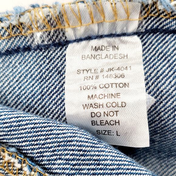 Vtg Selena Quintanilla 1994 36th GRAMMY Awards Night Blue Age Jean Jacket Sz L - Picture 8 of 8